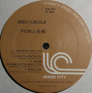 Abbey Lincoln : People In Me (LP, Album, Gat)