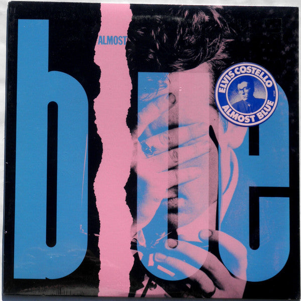 Elvis Costello & The Attractions : Almost Blue (LP, Album)