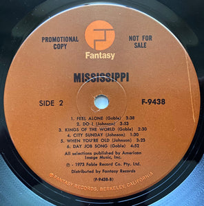 Mississippi (4) : Mississippi (LP, Album, Promo)