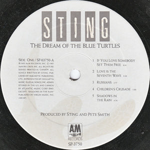 Sting : The Dream Of The Blue Turtles (LP, Album)