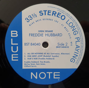 Freddie Hubbard : Open Sesame (LP, Album, RE, 180)