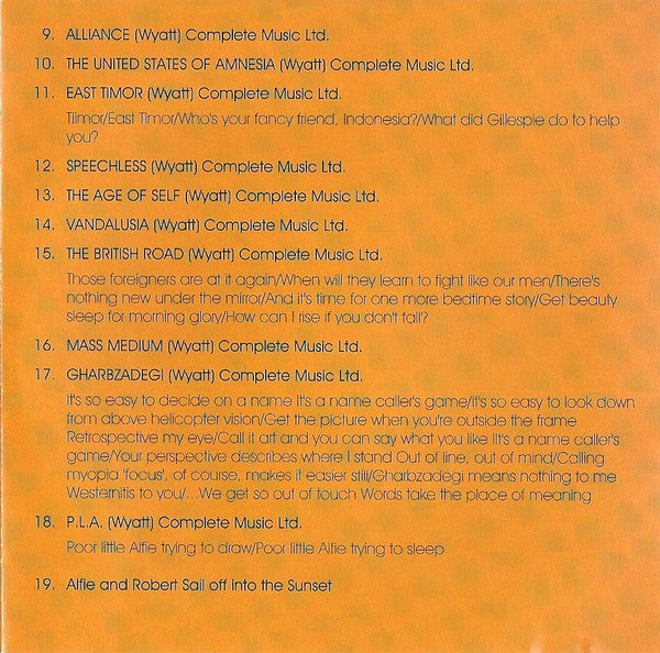 Robert Wyatt : Mid-Eighties (CD, Comp)