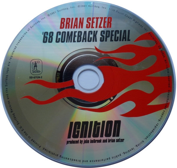 Brian Setzer, '68 Comeback Special : Ignition! (CD, Album)