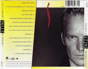 Sting : Fields Of Gold: The Best Of Sting 1984 - 1994 (CD, Comp, Club, RM)