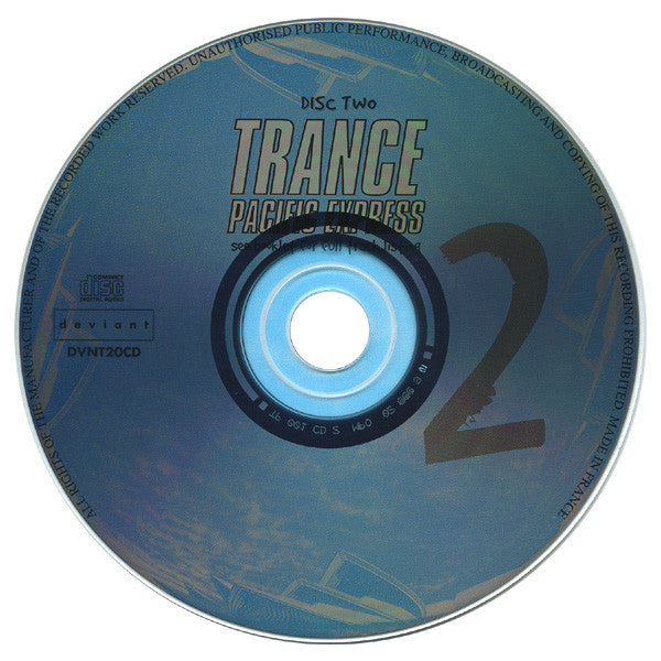 Various : Trance Pacific Express (2xCD, Comp)
