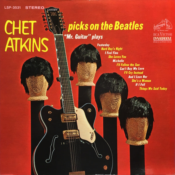 Chet Atkins : Chet Atkins Picks On The Beatles (LP, Album, Ind)
