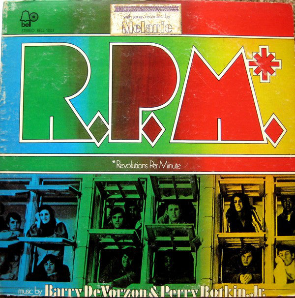Barry De Vorzon & Perry Botkin Jr. : R.P.M. (The Original Motion Picture Soundtrack) (LP)