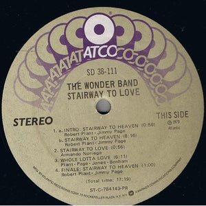 The Wonder Band : Stairway To Love (LP, Album)