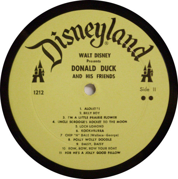 Unknown Artist : Walt Disney's Donald Duck And His Friends (LP)