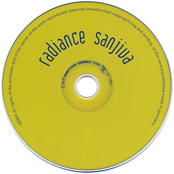 Sanjiva : Radiance (CD, Album)