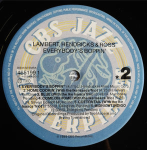 Lambert, Hendricks & Ross : Everybody's Boppin (LP, Comp, RM)