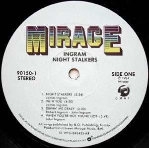 Ingram : Night Stalkers (LP, Album, Promo)