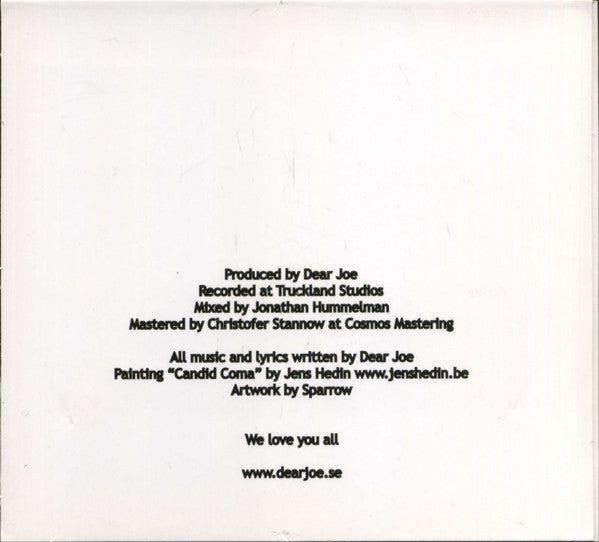 Dear Joe : In Every Eye (CD, Album)