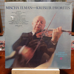 Mischa Elman, Joseph Seiger : Mischa Elman Plays Kreisler Favorites (LP)
