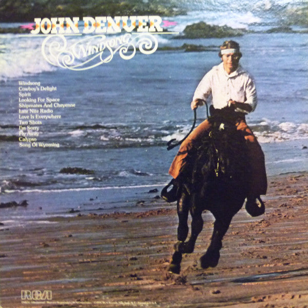 John Denver : Windsong (LP, Album, Ind)
