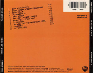 Rickie Lee Jones : Rickie Lee Jones (CD, Album, RE)