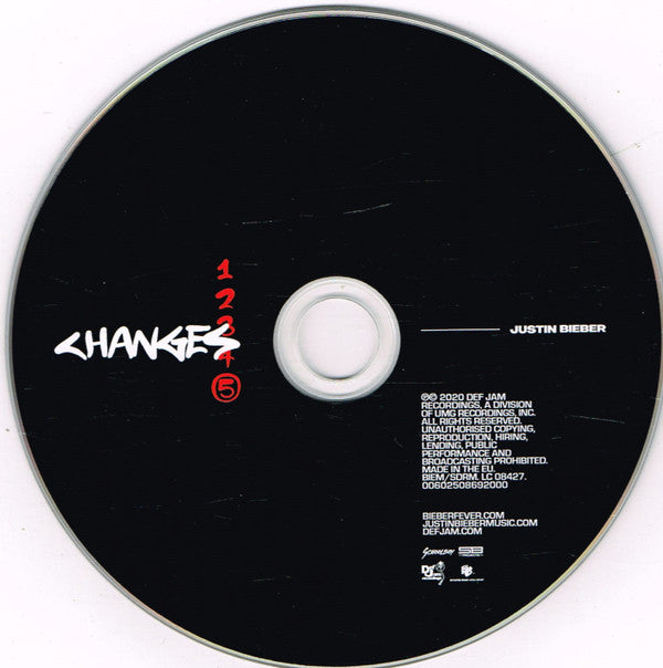 Justin Bieber : Changes (CD, Album)