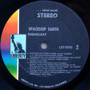 Sugarloaf : Spaceship Earth (LP, Album, All)