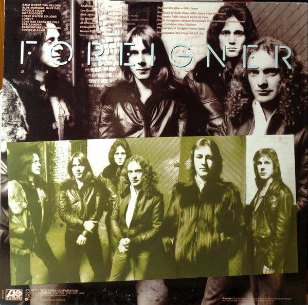 Foreigner : Double Vision (LP, Album)