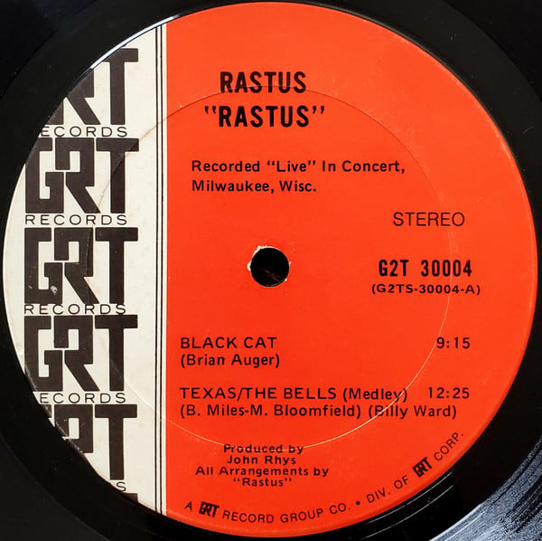 Rastus : Rastus (2xLP, Album, Ter)