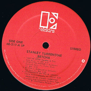 Stanley Turrentine : Betcha (LP, Album)