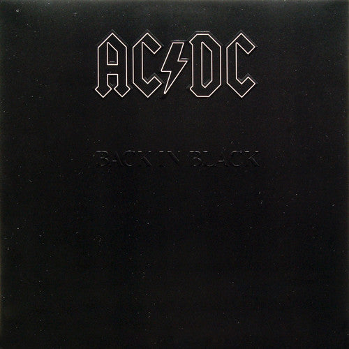 AC/DC : Back In Black (LP, Album, RE, RM, 180)