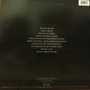 AC/DC : Back In Black (LP, Album, RE, RM, 180)