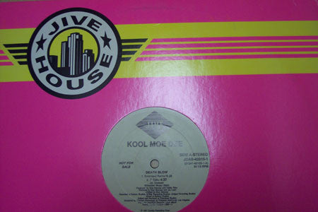 Kool Moe Dee : Death Blow (12", Promo)