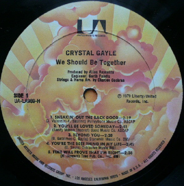 Crystal Gayle : We Should Be Together (LP, Album)