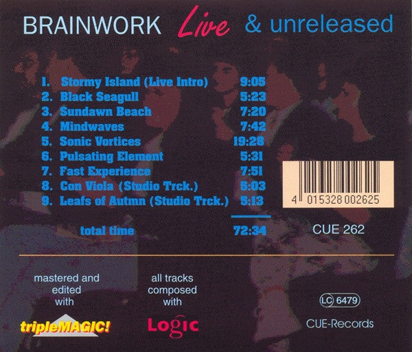 Brainwork : Live & Unreleased (CD, Album)