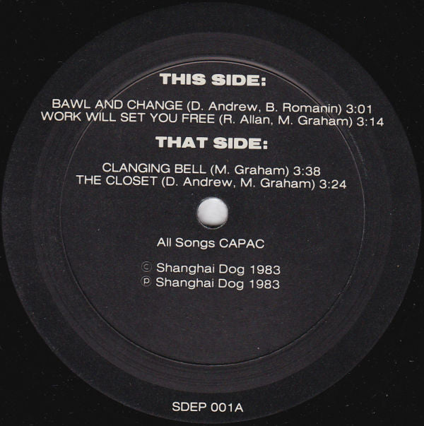 Shanghai Dog : Clanging Bell (12", EP)