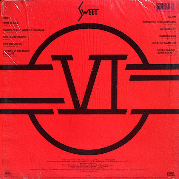 Sweet* : VI (LP, Album, Win)