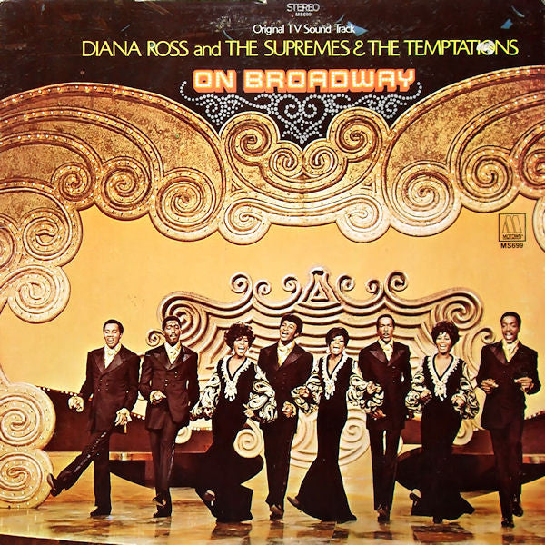 Diana Ross And The Supremes* & The Temptations : On Broadway (Original TV Sound Track) (LP, Album, RM, Gat)