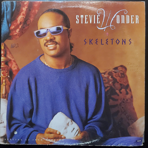 Stevie Wonder : Skeletons (12", Single)