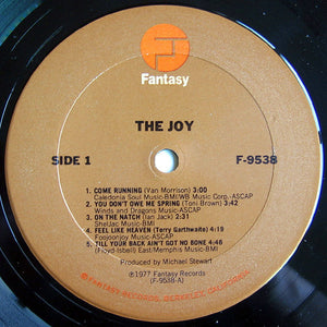Toni Brown & Terry Garthwaite : The Joy (LP, Album)