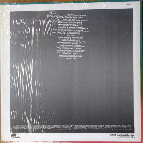 Al Caiola : Theme From The "Magnificent 7 Ride" '73 (LP, Album)