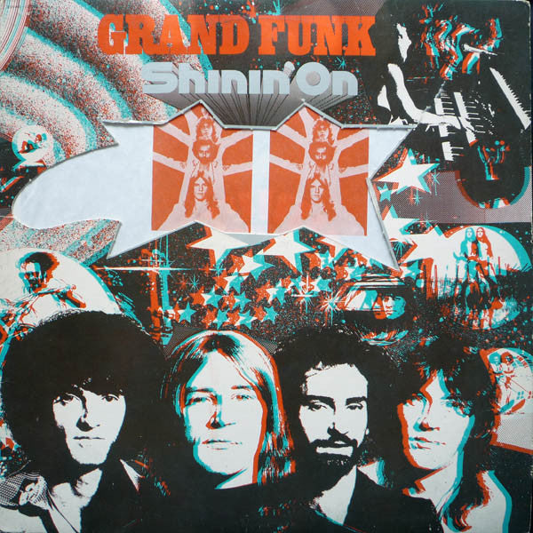 Grand Funk* : Shinin' On (LP, Album, Win)