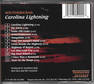 Southern Rail : Carolina Lightning (CD, Album)