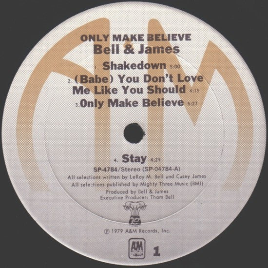 Bell & James : Only Make Believe (LP, Album, San)