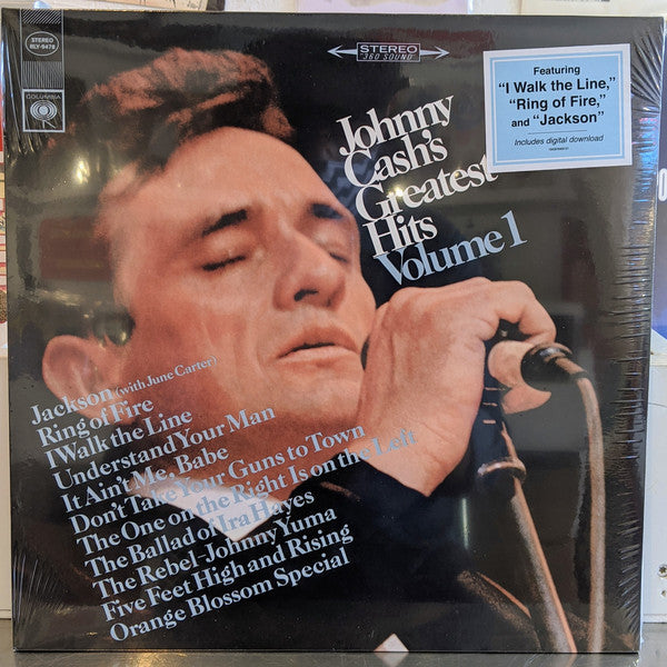 Johnny Cash : Greatest Hits Volume 1 (LP, Comp, RE)