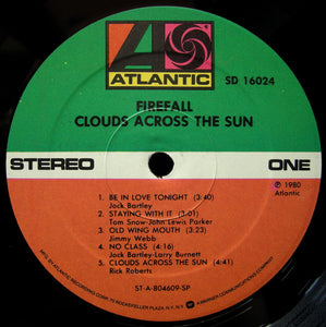 Firefall : Clouds Across The Sun (LP, Album, SP )
