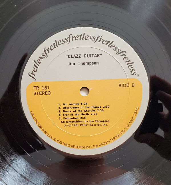Jim Thompson (19) : Clazz Guitar (LP, Album)