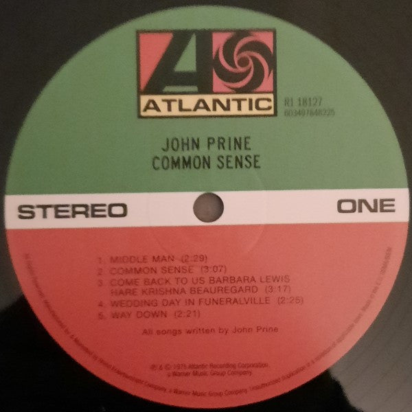 John Prine : Sweet Revenge (LP, Album, RE, 180)