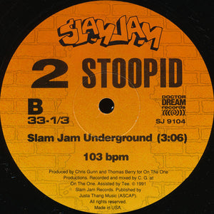 2 Stoopid : A Couple Dope Cuts (12")