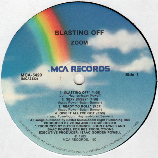 Zoom (14) : Blasting Off (LP, Album)