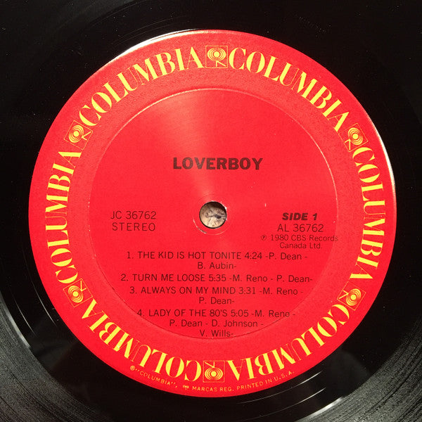 Loverboy : Loverboy (LP, Album, Pit)