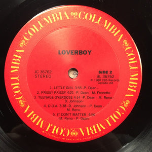 Loverboy : Loverboy (LP, Album, Pit)