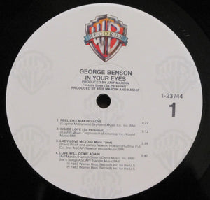 George Benson : In Your Eyes (LP, Album, RE, Jac)