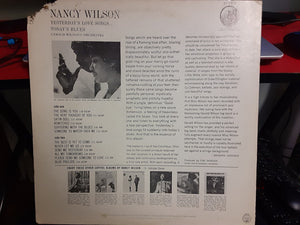 Nancy Wilson : Yesterday's Love Songs • Today's Blues (LP, Album, RP, Scr)