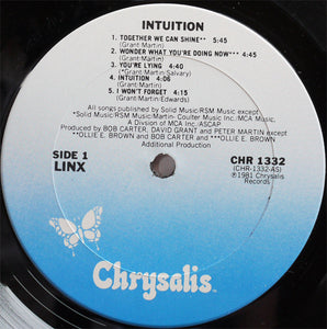 Linx : Intuition (LP, Album)